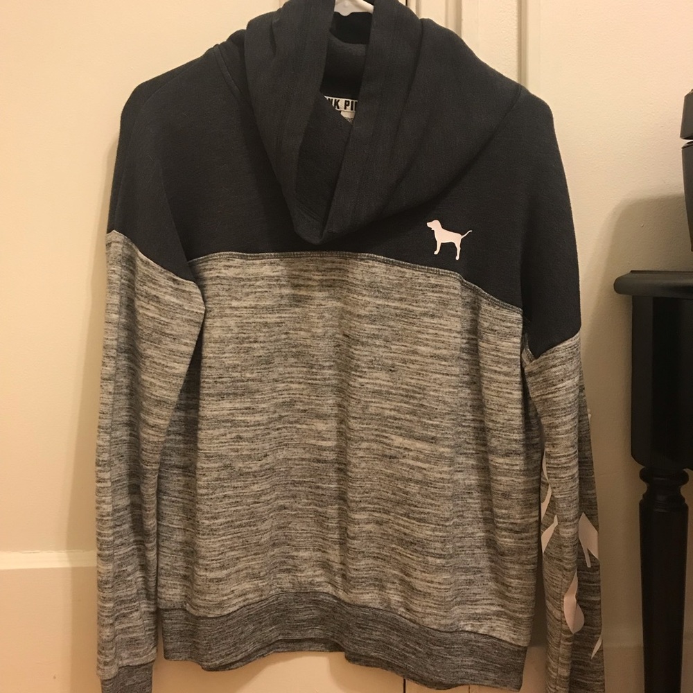 Victoria’s Secret PINK Cowl Neck Sweatshirt Small
